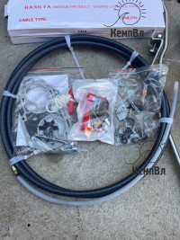 Лодочный мотор Hangkai 9.9 Plus (по факту 20) с дистанцией